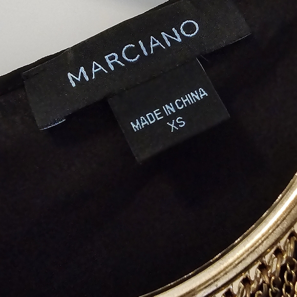MARCIANO - Black shift dress - size XS - Picture 2 of 3